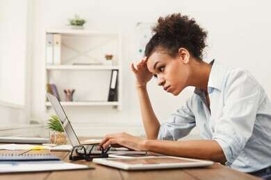 dissatisfied - example image